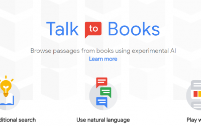 Talk to Books: la nuova ricerca Google che legge i libri per rispondere a qualsiasi domanda