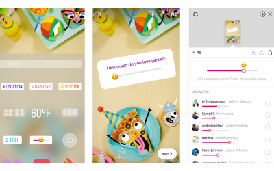 Instagram: come funzionano gli adesivi con emoji a scorrimento
