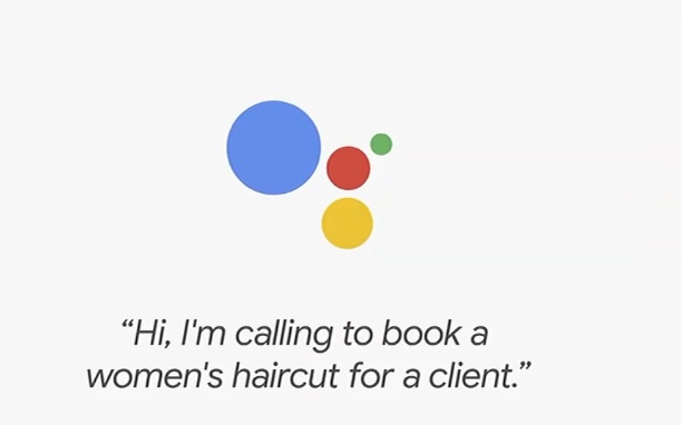 Google Assistant Google Duplex parrucchiere