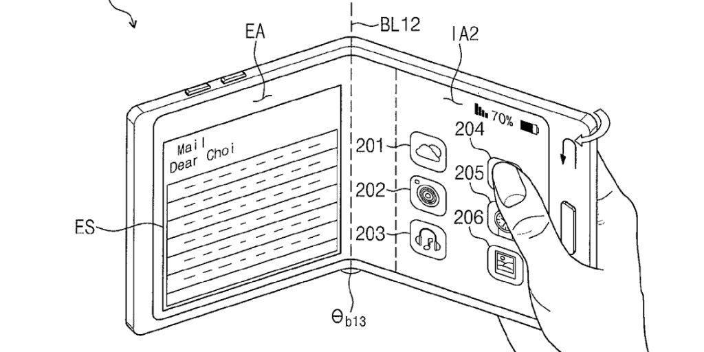 Samsung Galaxy X pieghevole