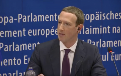 Zuckerberg al Parlamento Europeo, cosa ha detto (poco)