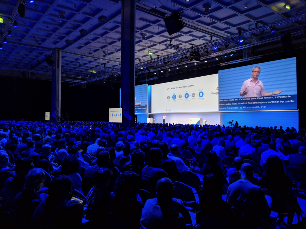 google cloud summit 2018 milano