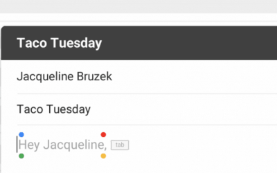 Gmail Smart Compose la funzione predittiva che scrive al tuo posto