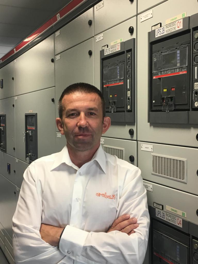 Alessandro Bruschini, Infrastructure Manager di Aruba data center green