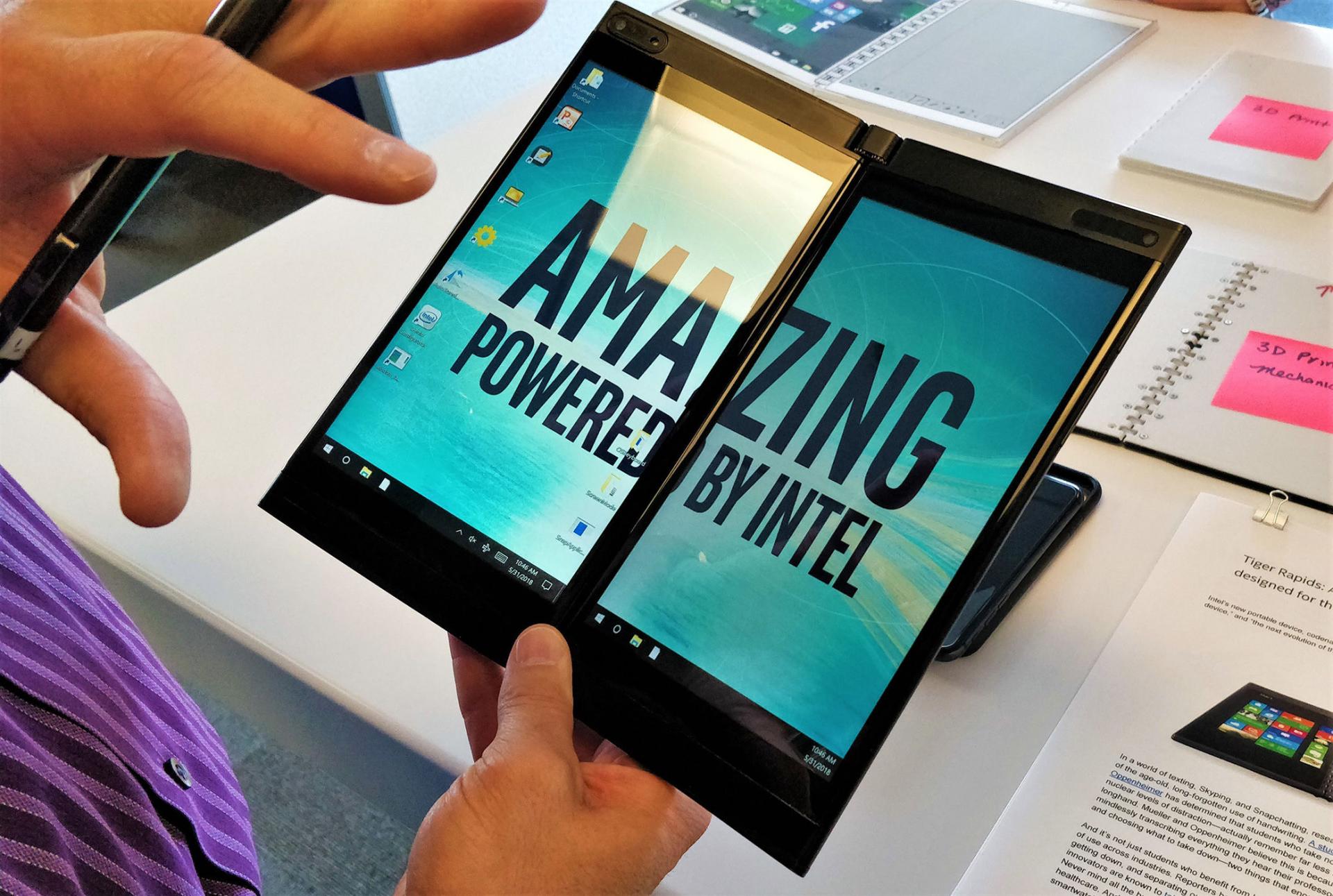 Arrivano i Pc dual-screen: il nuovo concept Intel
