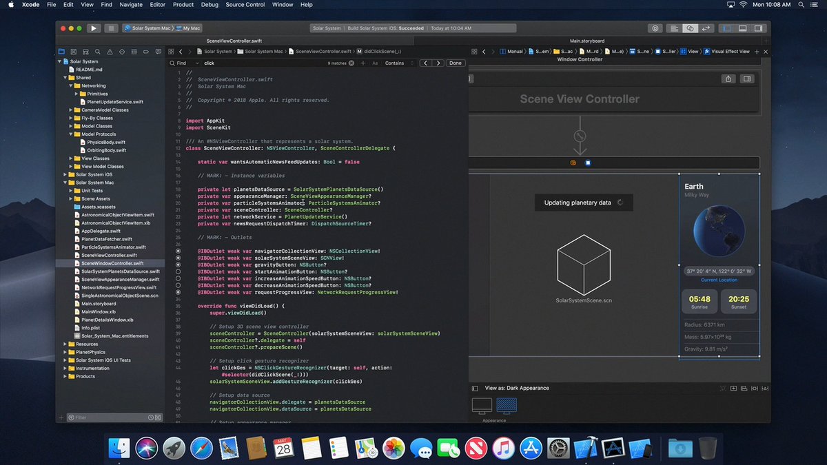 Come sarà MacOS 10.14 Mojave: il video che rivela le novità