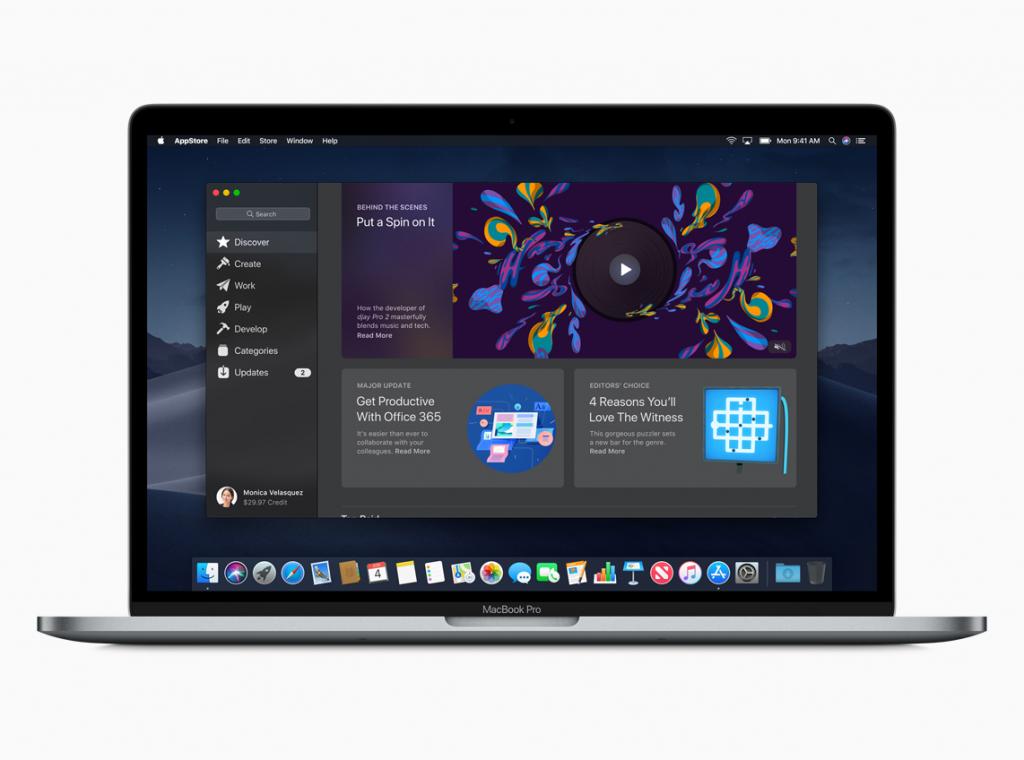 macOS Mojave novità