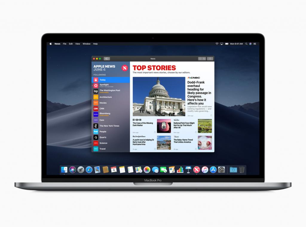 macOS Mojave novità