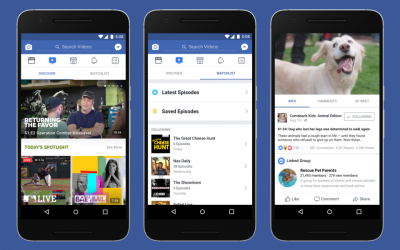 Su Facebook Watch arrivano le breaking news