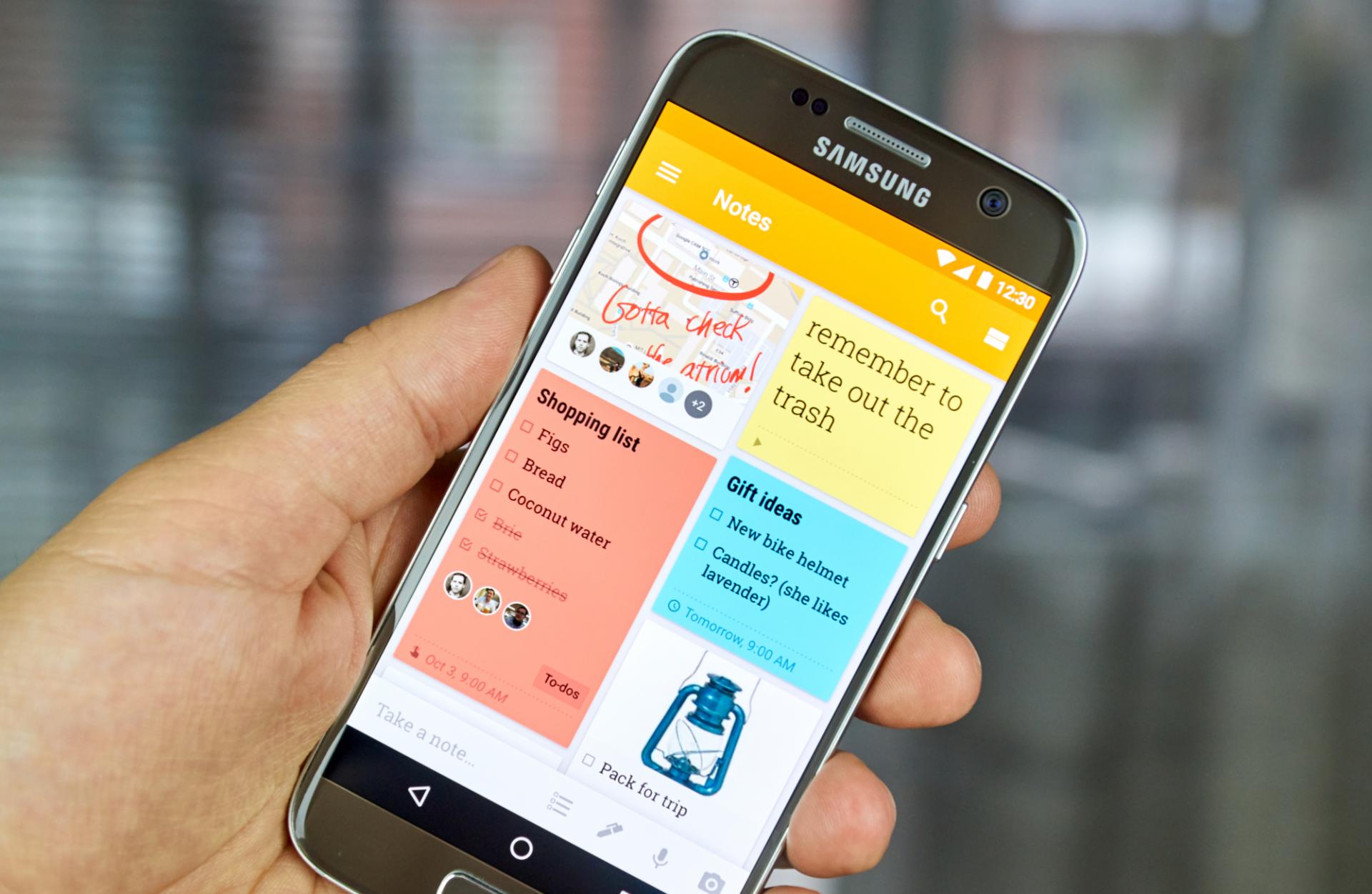 Google Keep si aggiorna con griglie e righe