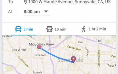 Your Commute LinkedIn trova il migliore percorso casa-ufficio
