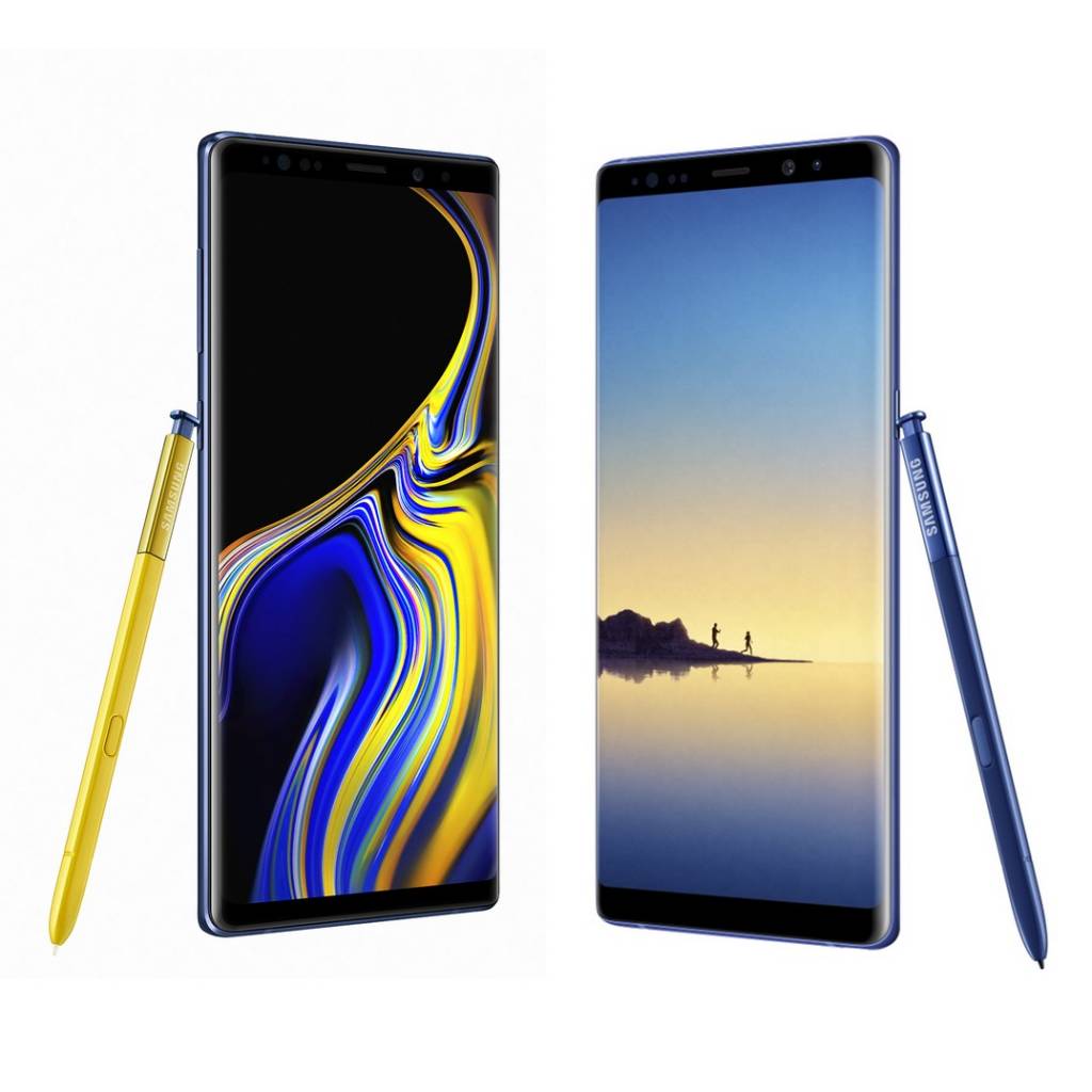 Galaxy Note 9 VS Galaxy Note 8