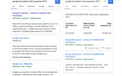 Google mette in evidenza i contenuti data journalism