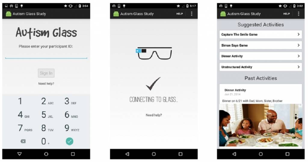 Nuova cura per l'autismo Google Glass