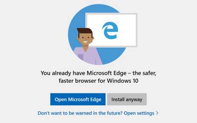 Microsoft vuole scoraggiare l’installazione di Chrome e Firefox