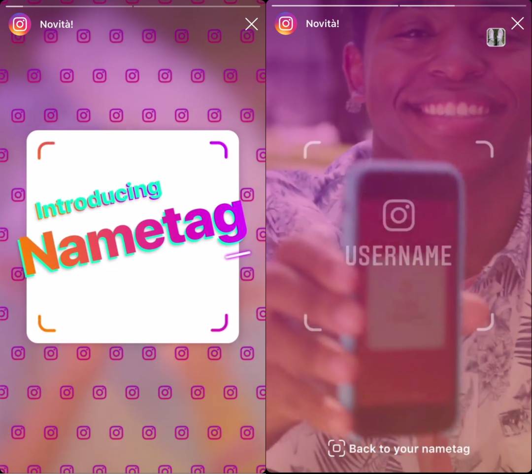 Come Si Usa Nametag Su Instagram