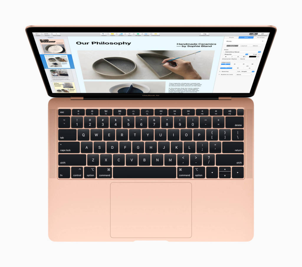 Nuovo MacBook Air 2018