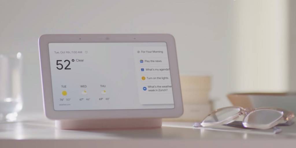 Evento Google Home Hub