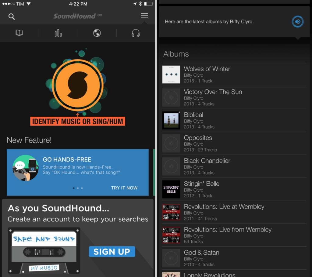 migliori app gratis SoundHound