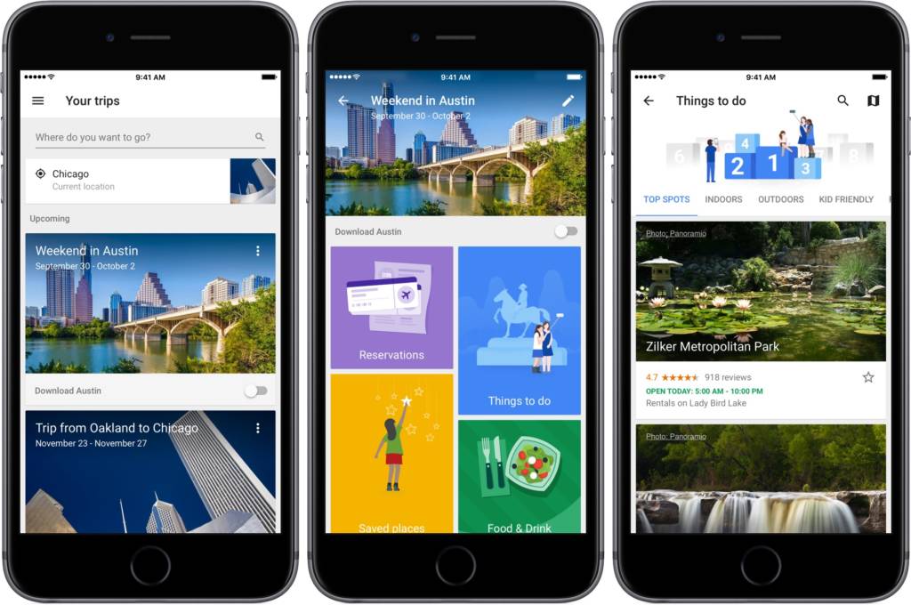 Migliori app gratis Google Trips