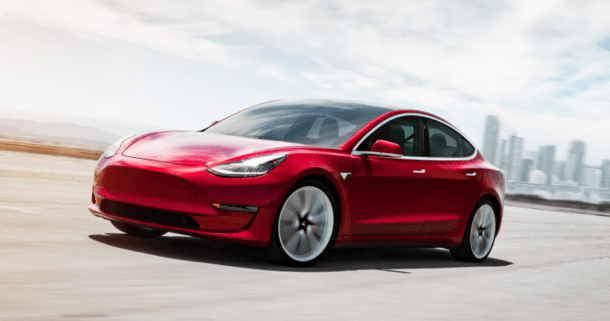 tesla model 3, raggi laser al posto dei tergicristalli