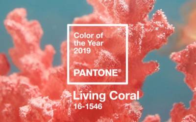 Il colore Pantone dell’anno 2019 è Living Coral