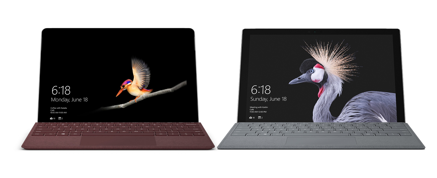 Surface Go VS Surface Pro: il confronto
