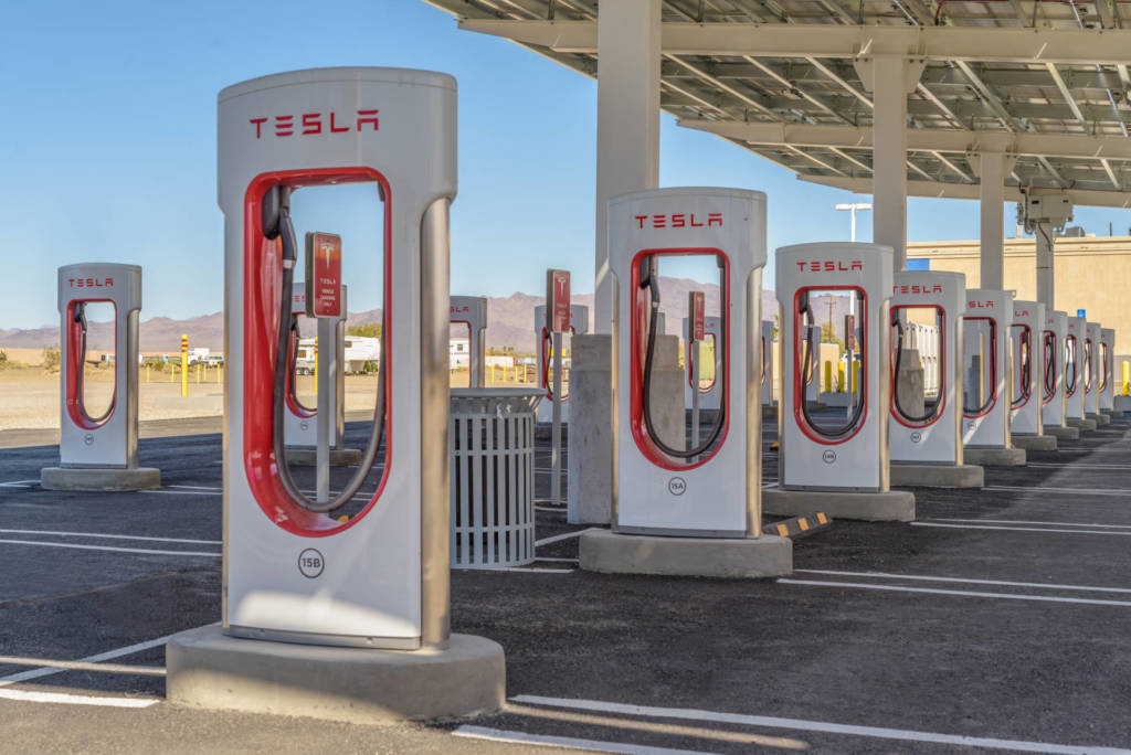 Tesla Supercharger in Europa