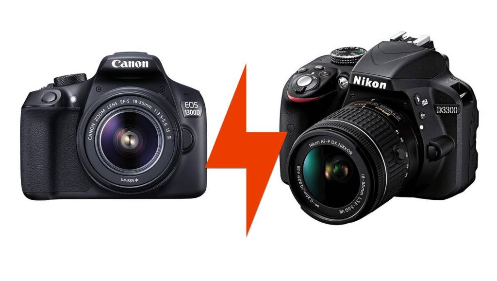 canon 1300d vs nikon d3300