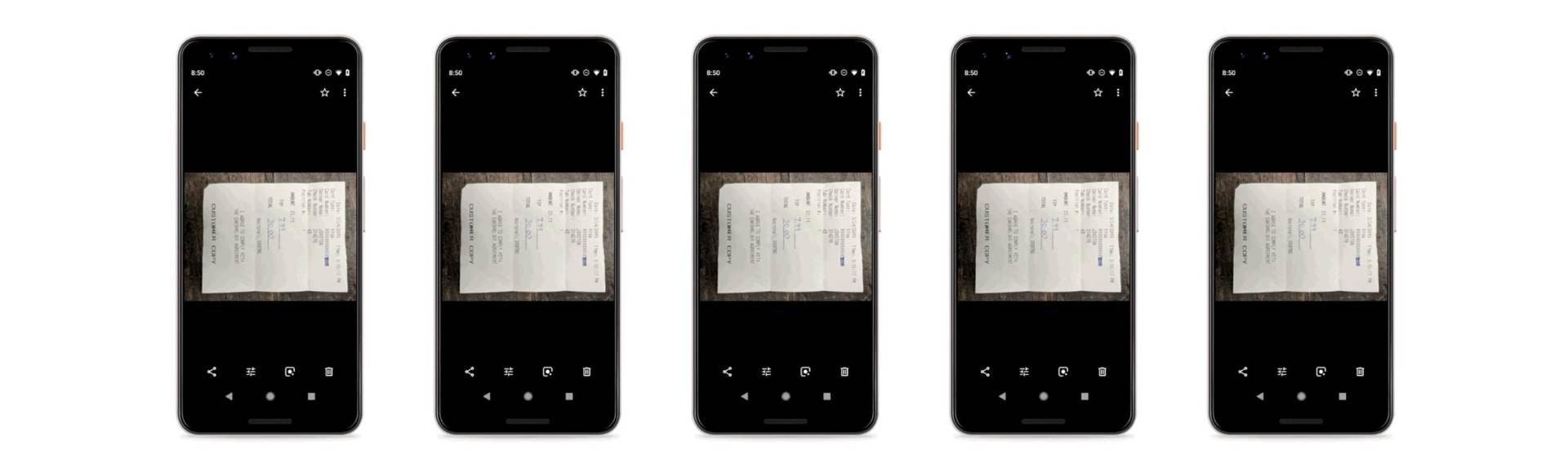 Google Foto ottimizza gli scatti di documenti e fatture