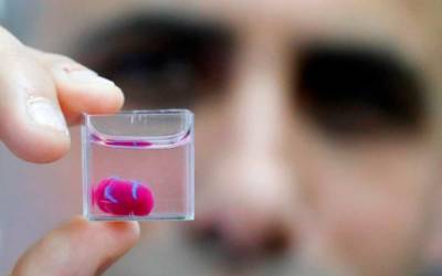 Un cuore stampato in 3D per la prima volta nella storia