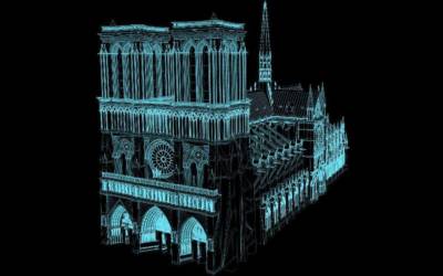 Notre Dame: come verrà ricostruita dai robot e dalla tecnologia