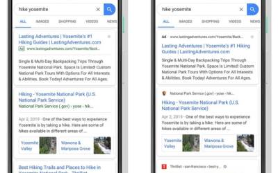 Google Search: il nuovo look dei risultati di ricerca