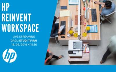 HP Reinvent Workspace: il Webinar 2.0 in diretta dagli studi TV RAI