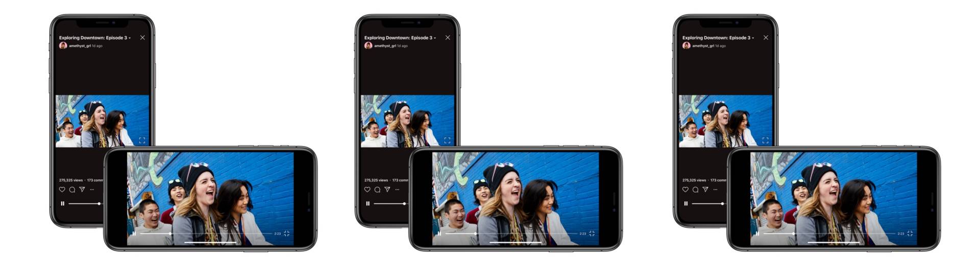 IGTV ora supporta i video in orizzontale, finalmente