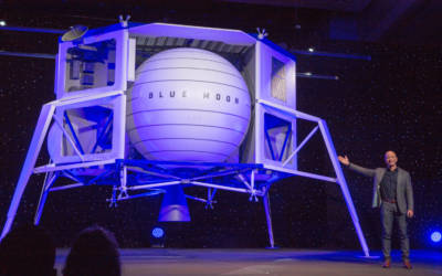Blue Moon: Jeff Bezos svela il veicolo lunare Blue Origin