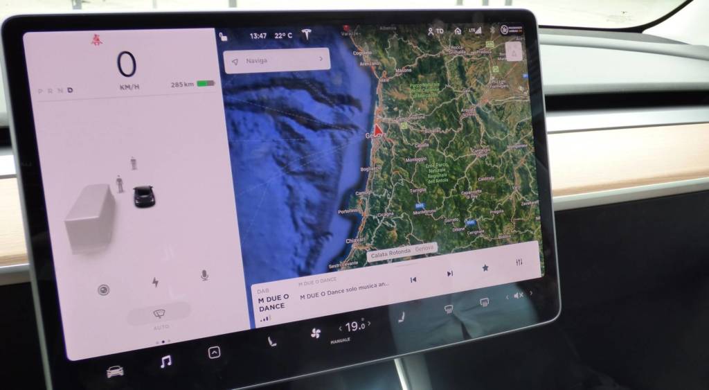 Tesla Model 3 interni