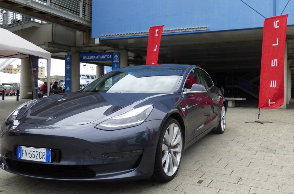 Tesla Model 3 test drive