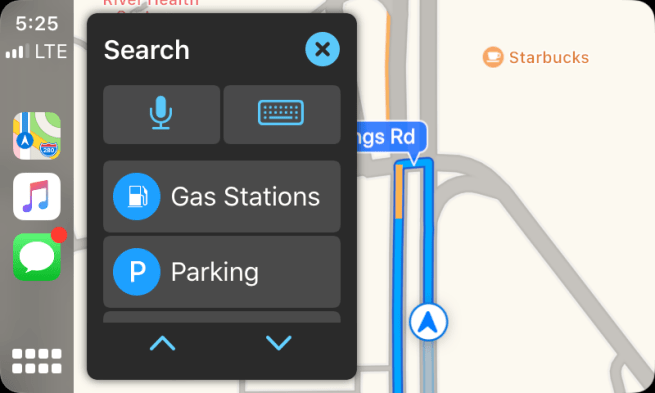 Nuove Mappe in Apple CarPlay