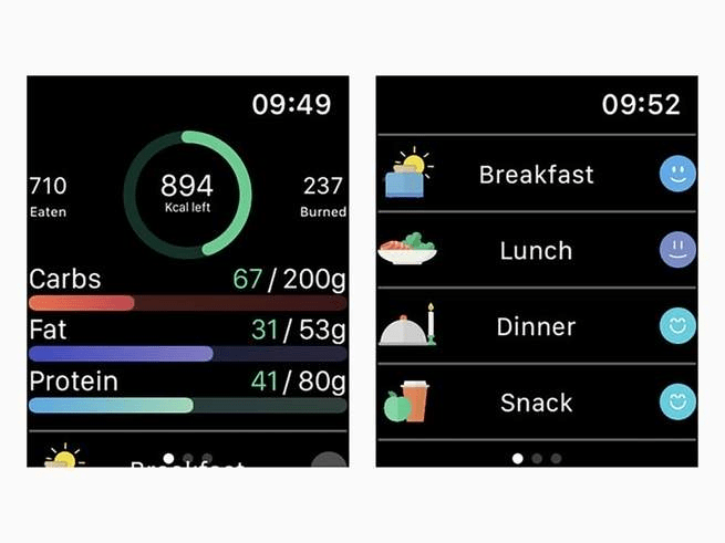 Migliori App fitness per Apple Watch: lifesum