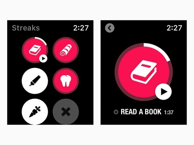 Migliori App fitness per Apple Watch: streaks
