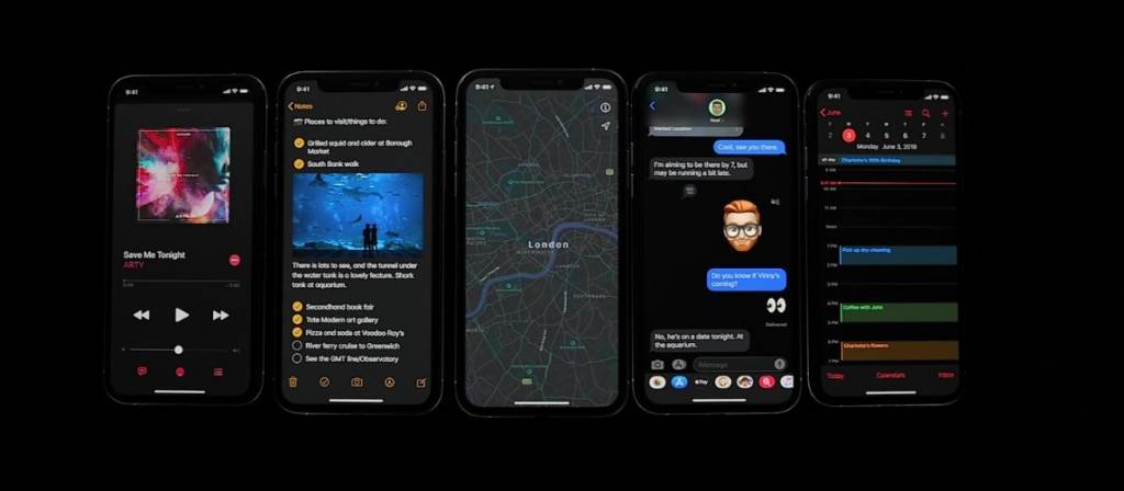 Dark Mode iOS 13