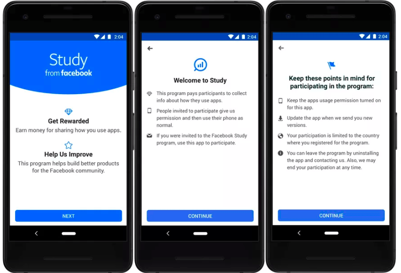 Facebook ora paga per avere i tuoi dati, con un’app