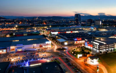 Il centro commerciale del futuro: AV Living Lab di Lubiana