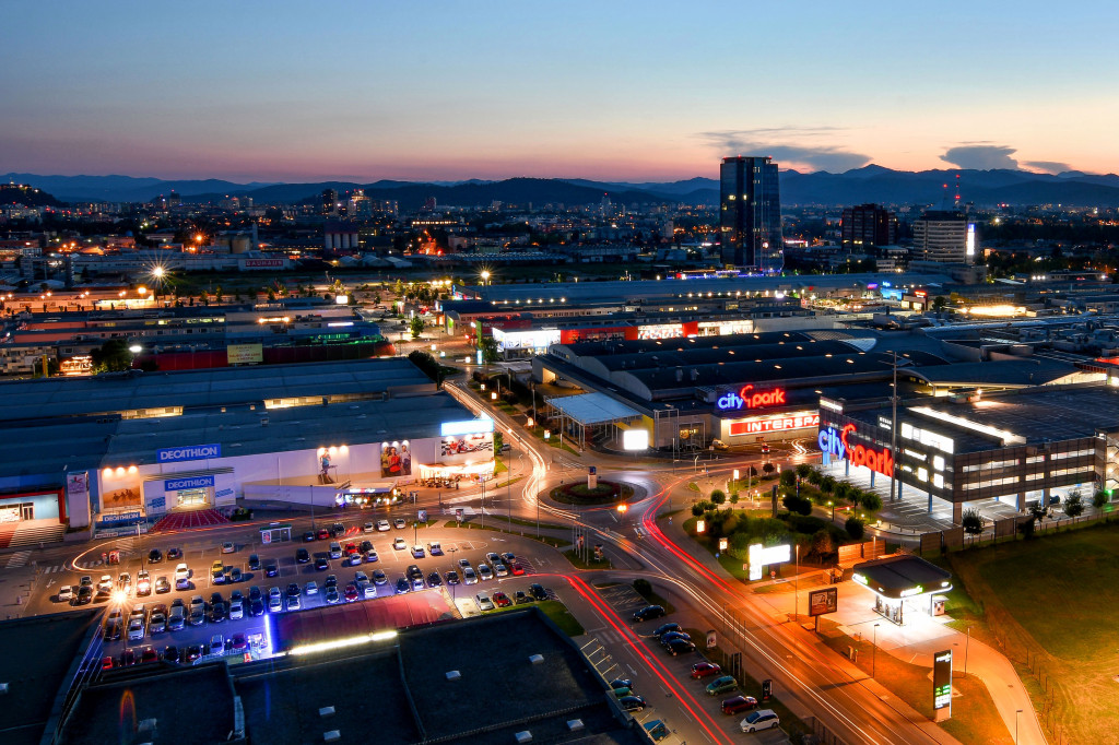 Il centro commerciale del futuro: AV Living Lab di Lubiana