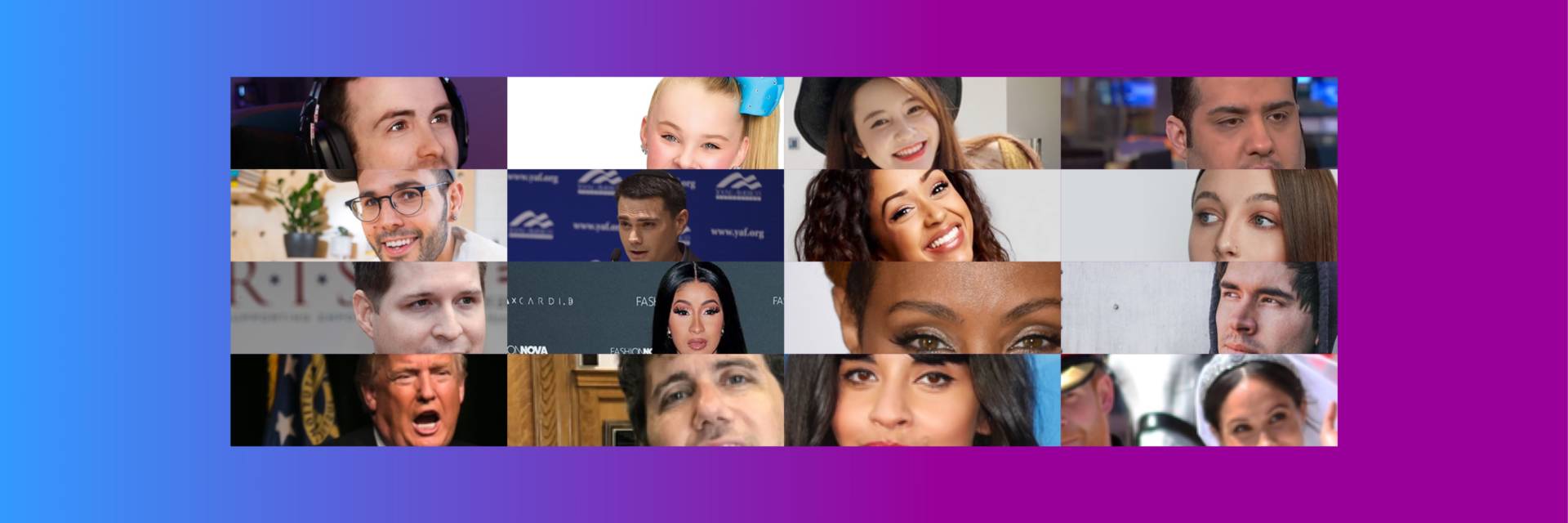 Le 25 persone più influenti su Internet del 2019