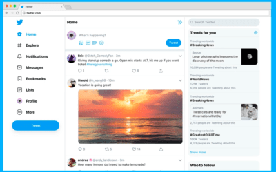 Twitter nuovo design: più semplice e più funzionalità