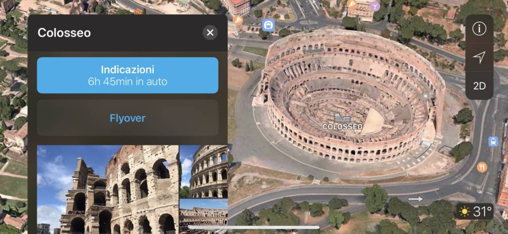 App per le vacanze Apple Maps