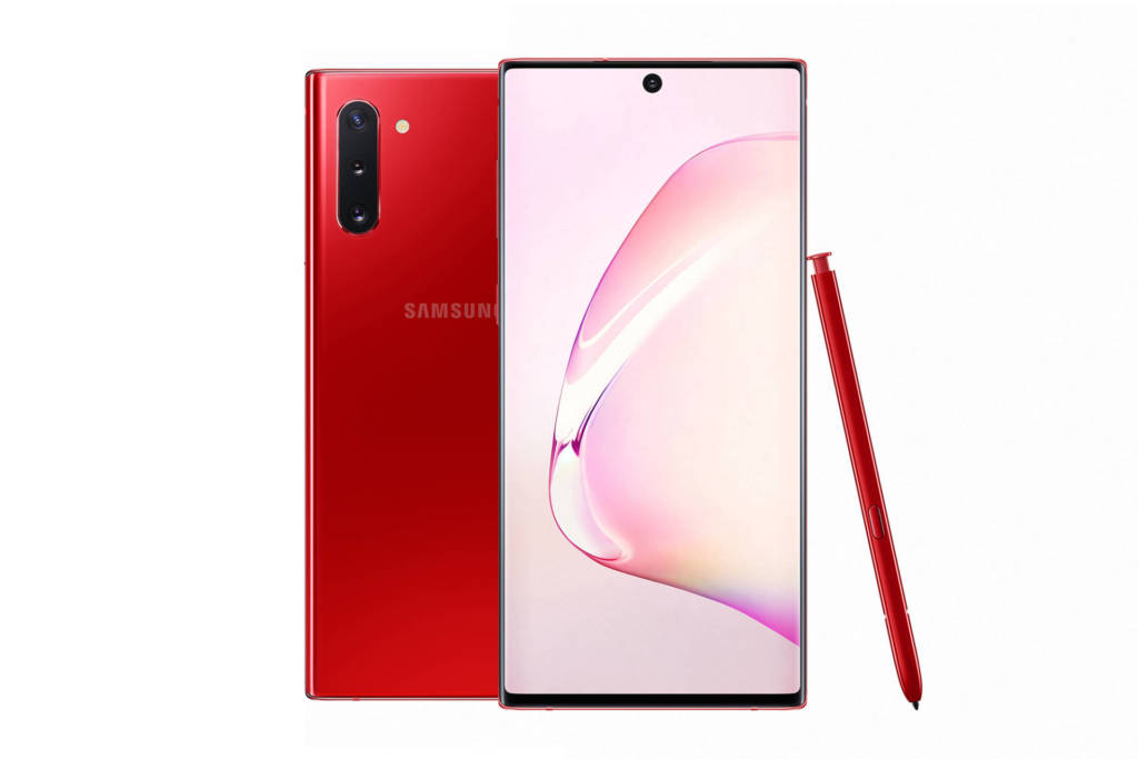 Note 10 Aura Red