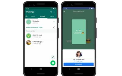 WhatsApp: gli Stati si condividono nelle Storie di Facebook